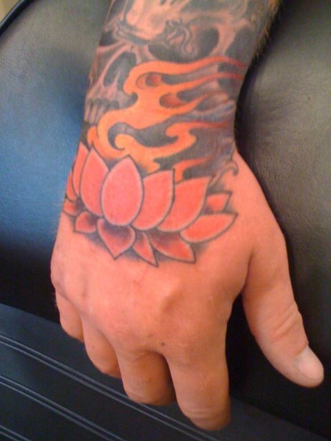 Tagged cobra custom tattoo hand tattoos 